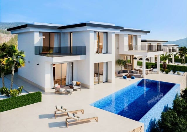 4 makuuhuone Huvila myytävänä paikassa Finestrat mukana uima-altaan 
autotalli - 2 200 000 € (Ref: 9328445)