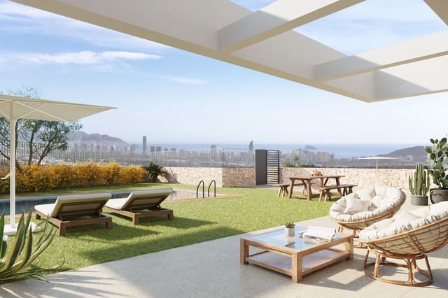 4 bedroom Villa for sale in Finestrat with pool - € 599,000 (Ref: 9328461)