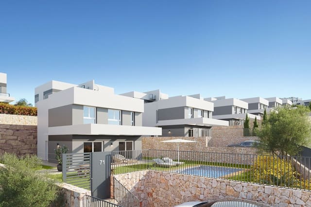 4 bedroom Villa for sale in Finestrat with pool - € 599,000 (Ref: 9328461)