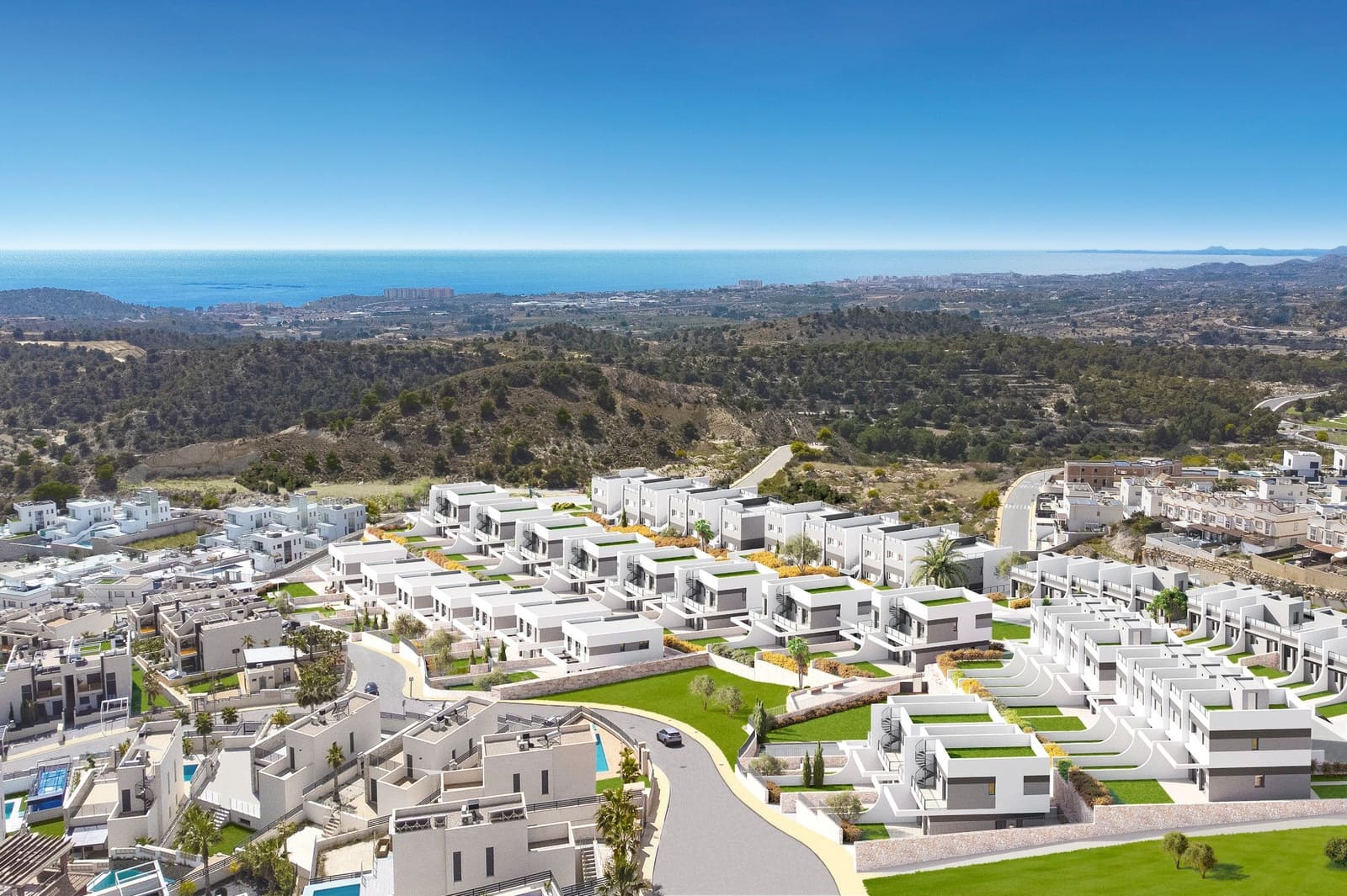 4 bedroom Villa for sale in Finestrat with pool - € 599,000 (Ref: 9328461)