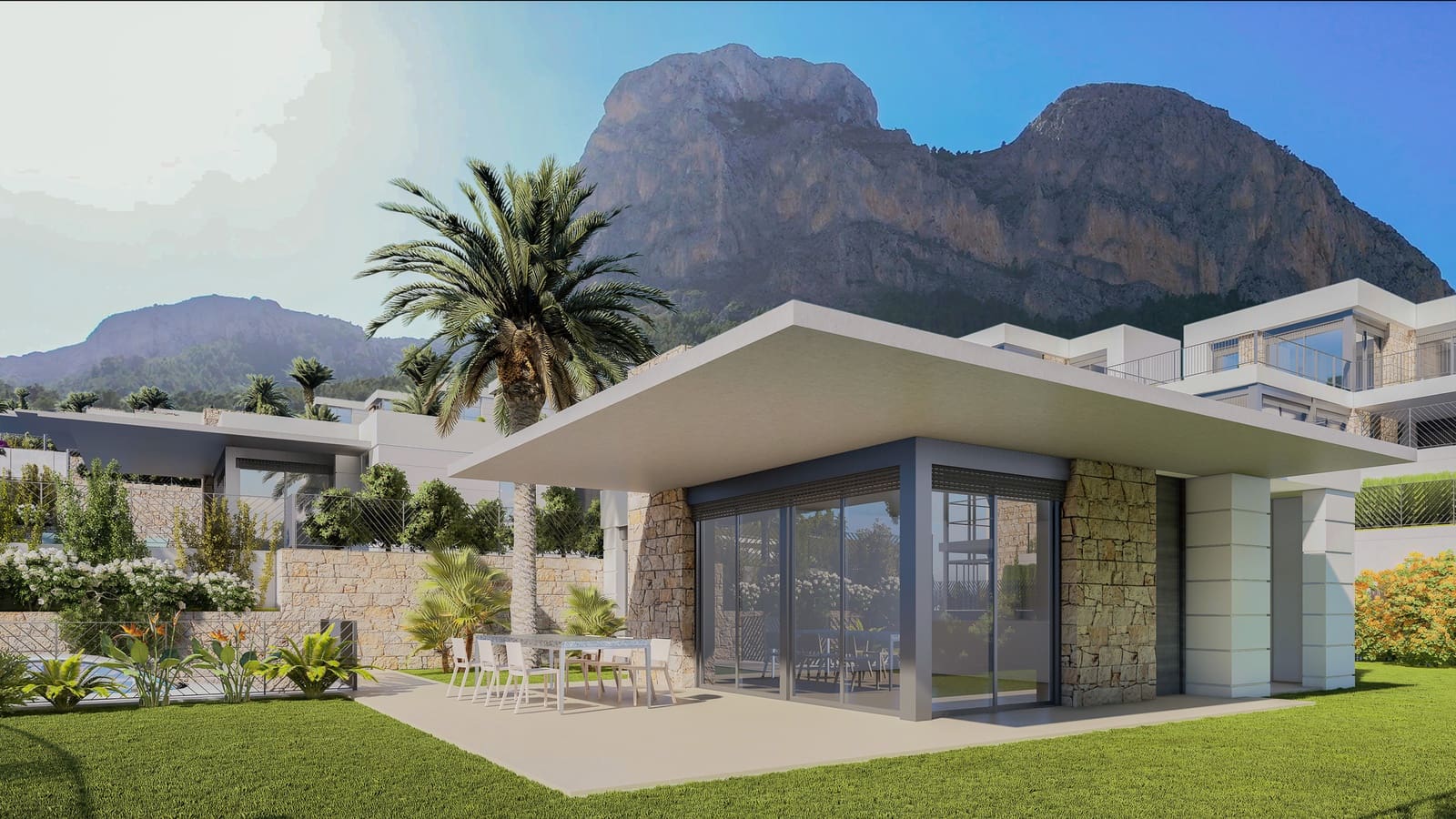 3 Zimmer Villa zu verkaufen in Polop mit Pool Garage - 495.000 € (Ref: 9328497)