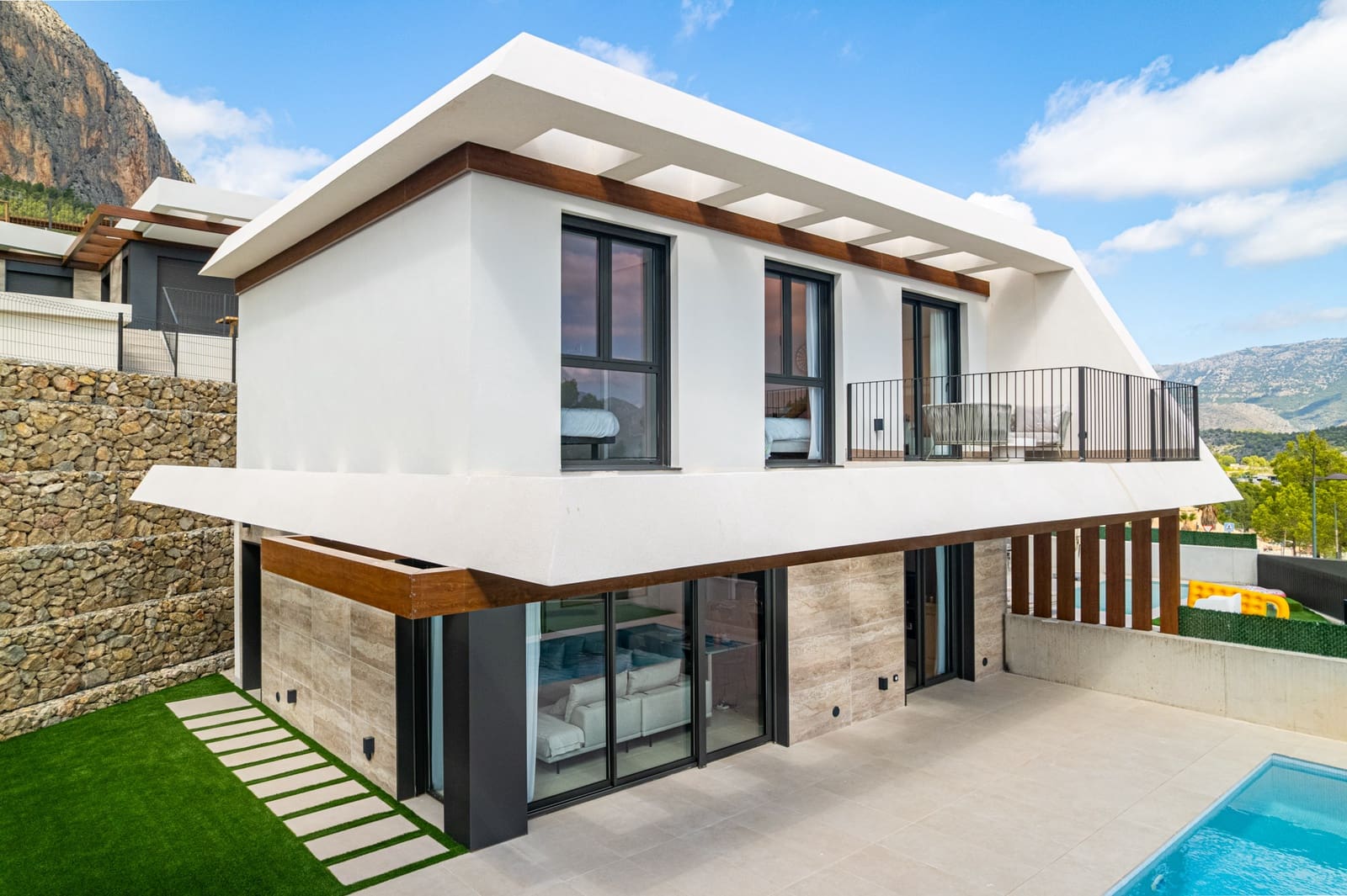 2 chambre Villa/Maison à vendre à Polop avec piscine garage - 540 000 € (Ref: 9328501)