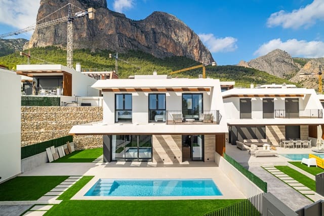 2 Zimmer Villa zu verkaufen in Polop mit Pool Garage - 540.000 € (Ref: 9328501)