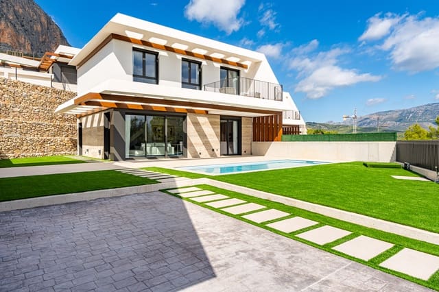 2 Zimmer Villa zu verkaufen in Polop mit Pool Garage - 540.000 € (Ref: 9328501)