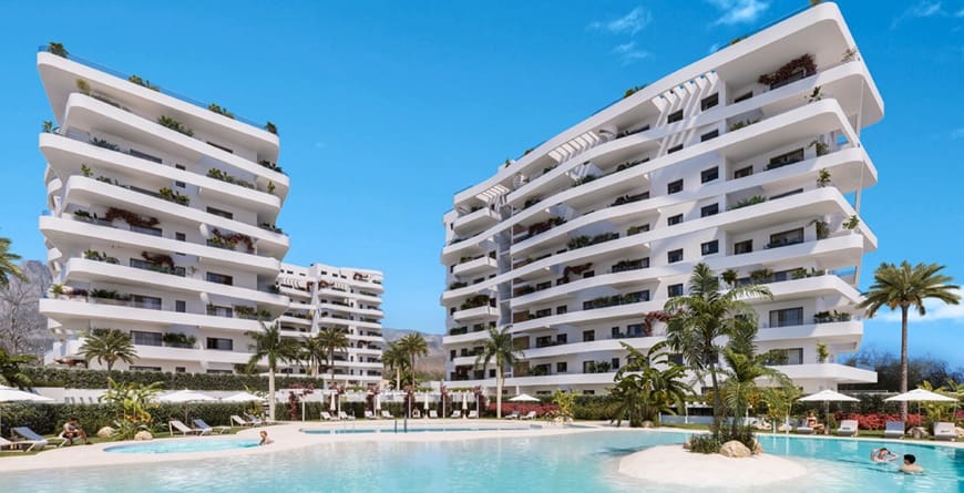 2 bedroom Apartment for sale in La Villajoyosa / Vila Joiosa with pool garage - € 500,000 (Ref: 9328507)