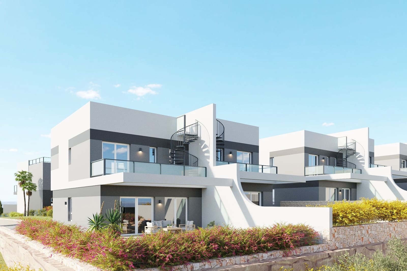 4 chambre Maison de Ville à vendre à Finestrat avec piscine garage - 390 000 € (Ref: 9328521)