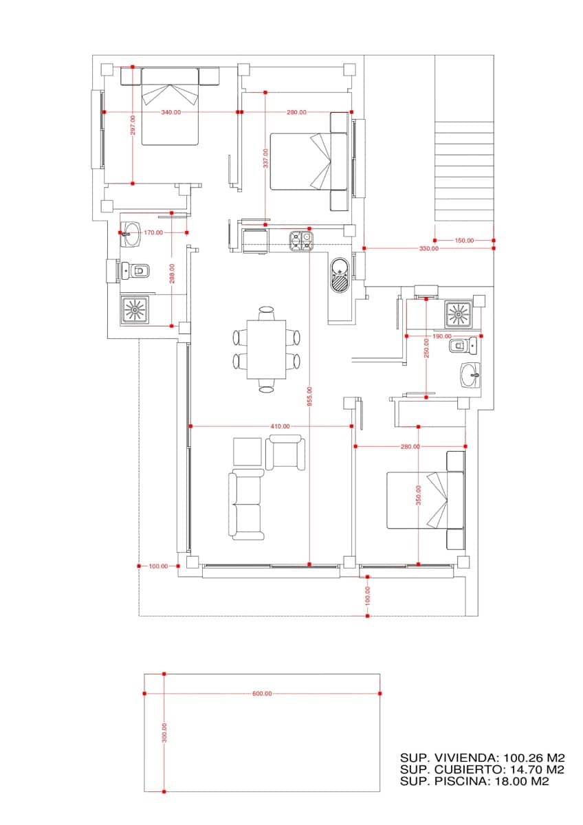 3 soveværelse Villa til salg i Pedreguer med swimmingpool garage - € 529.000 (Ref: 9340173)