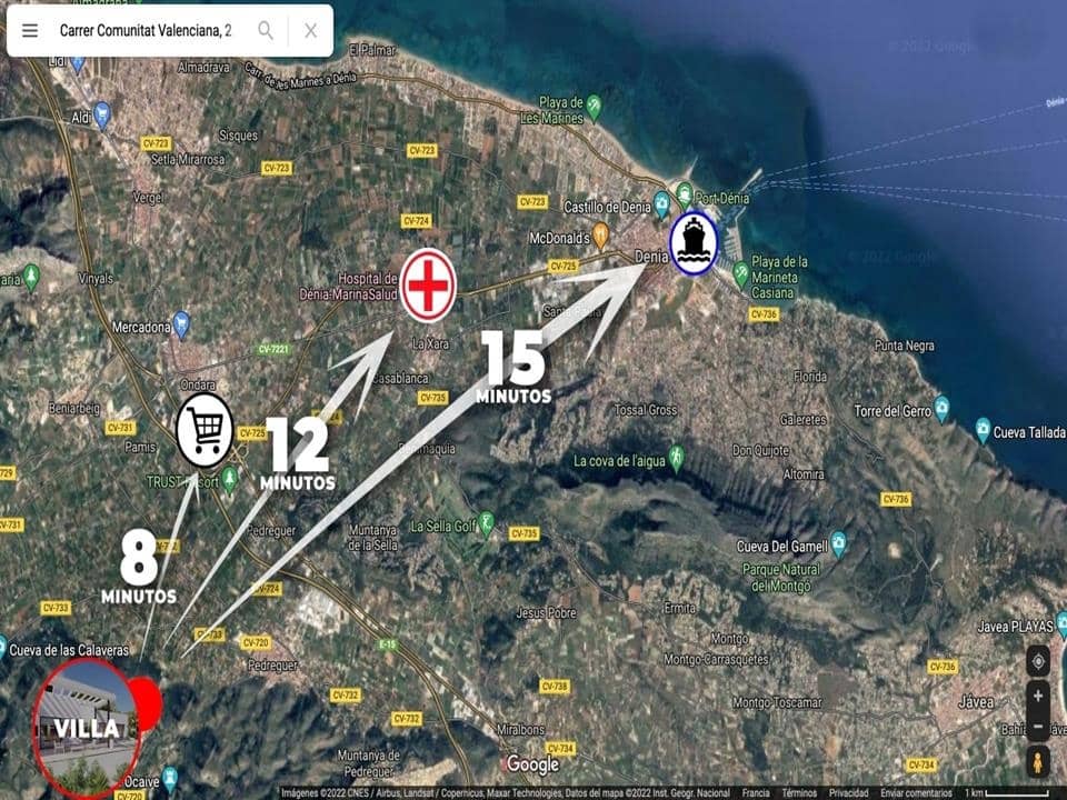 3 chambre Villa/Maison à vendre à Pedreguer - 630 000 € (Ref: 9349974)