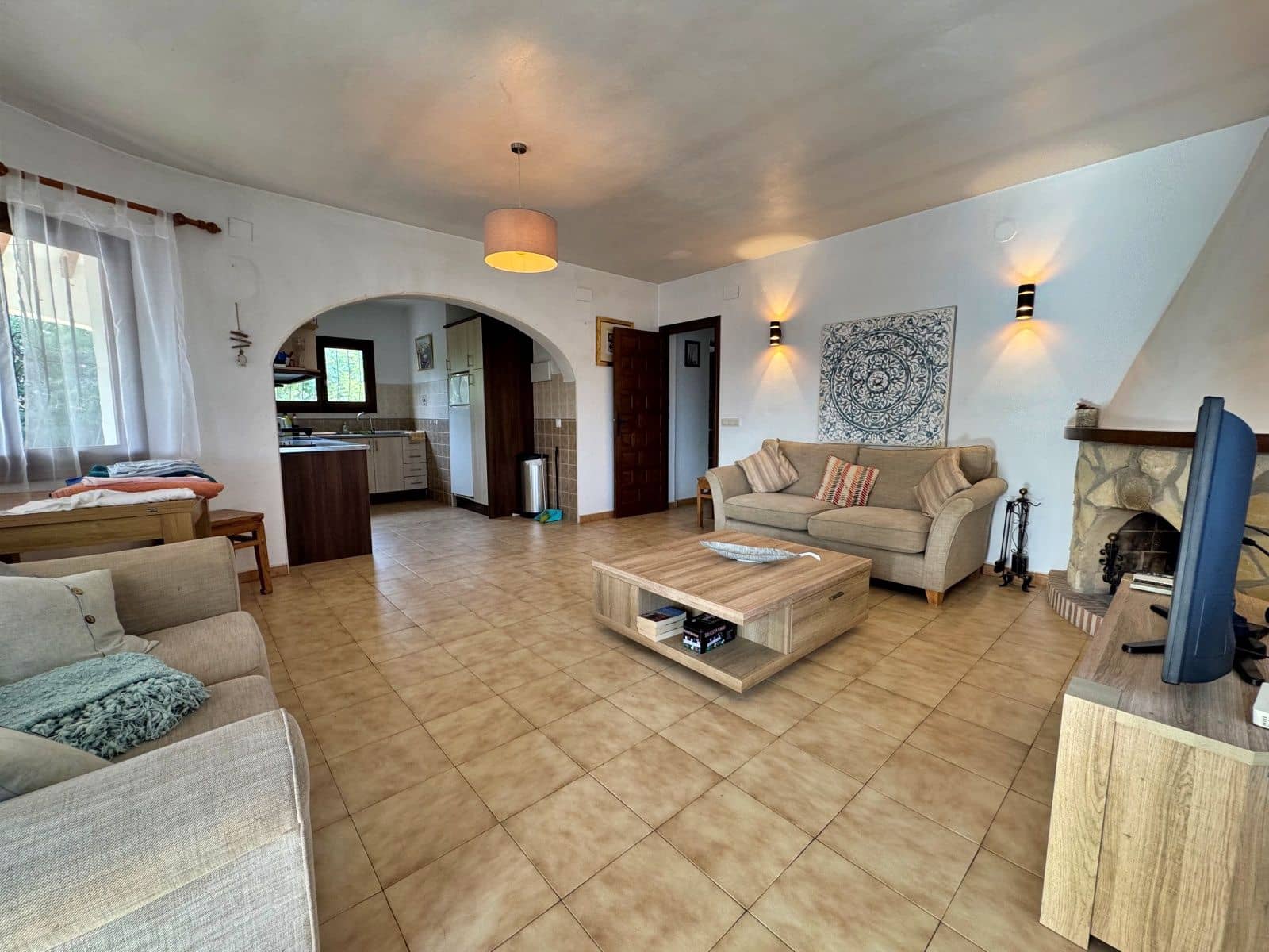 3 sypialnia Willa do wynajęcia w Moraira z basenem garażem - 1 300 € (Ref: 9369071)