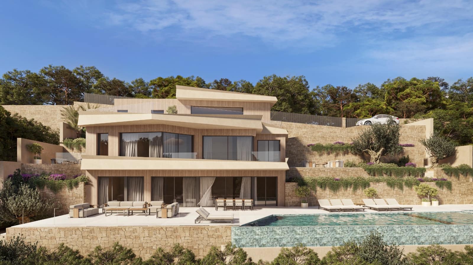 4 soverom Villa til salgs i Benissa med svømmebasseng garasje - € 3 300 000 (Ref: 9383519)