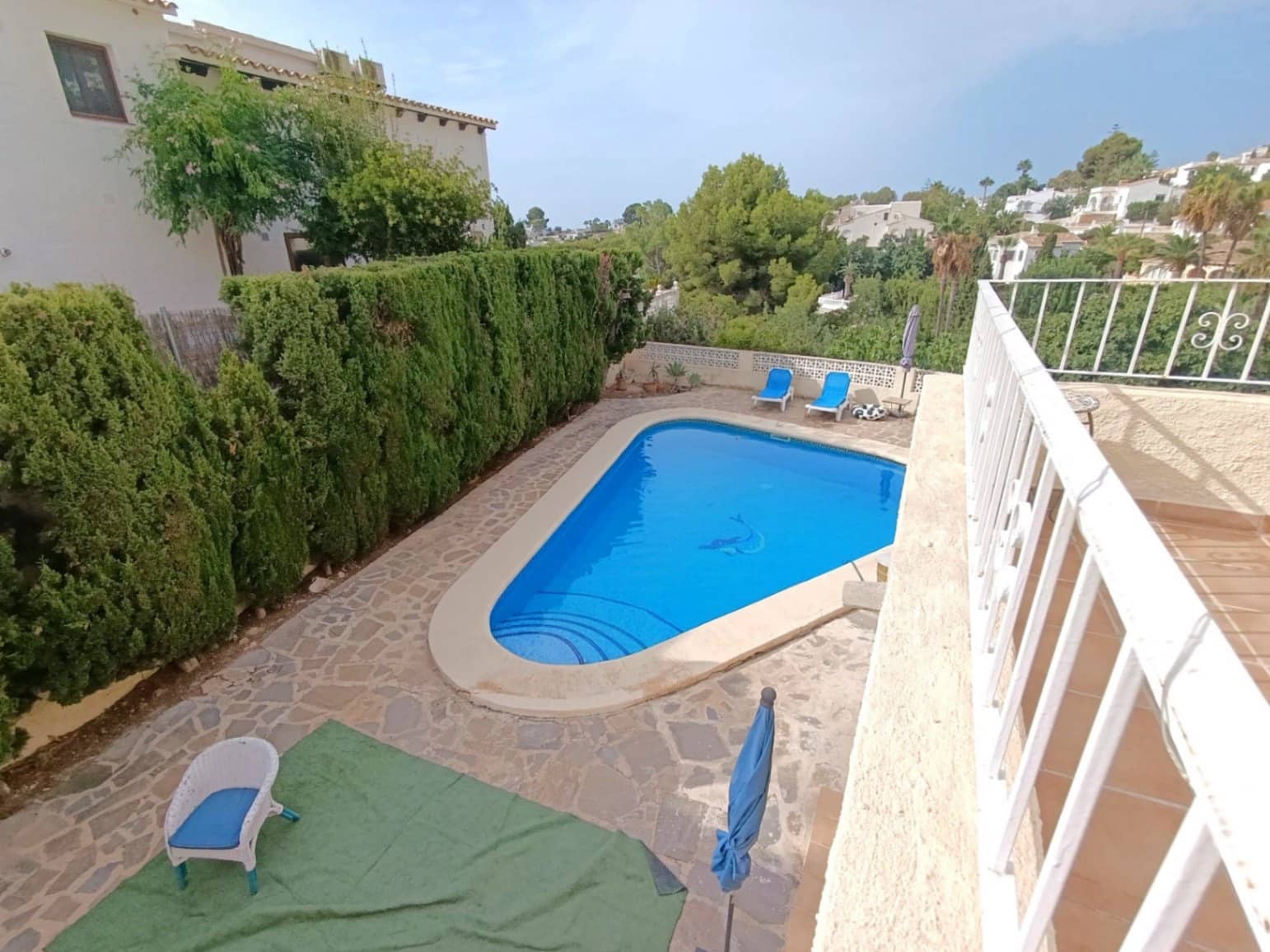 4 Zimmer Villa zu verkaufen in Moraira mit Pool Garage - 595.000 € (Ref: 9383523)