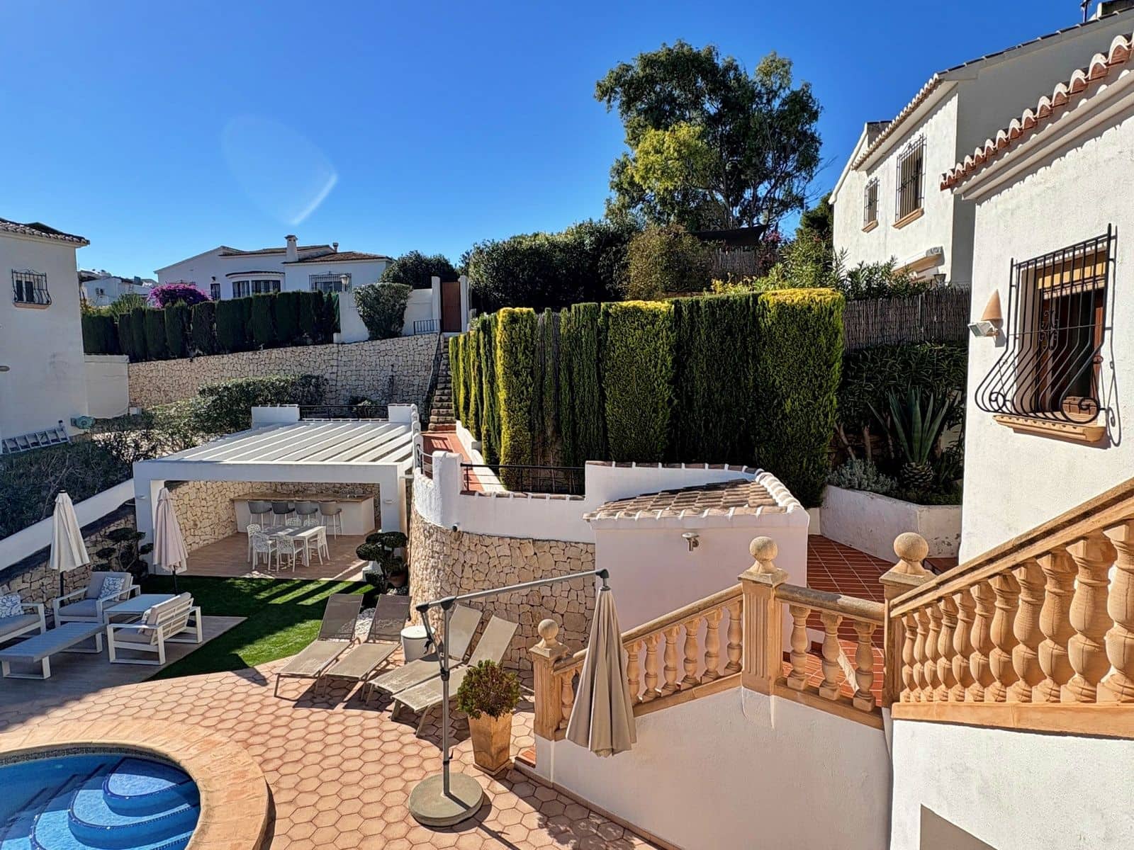 4 chambre Villa/Maison à vendre à Moraira avec piscine garage - 795 000 € (Ref: 9402415)