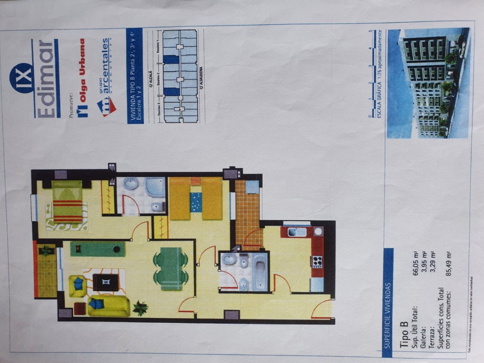 2 bedroom Apartment for sale in Benidorm with garage - € 265,000 (Ref: 9436145)