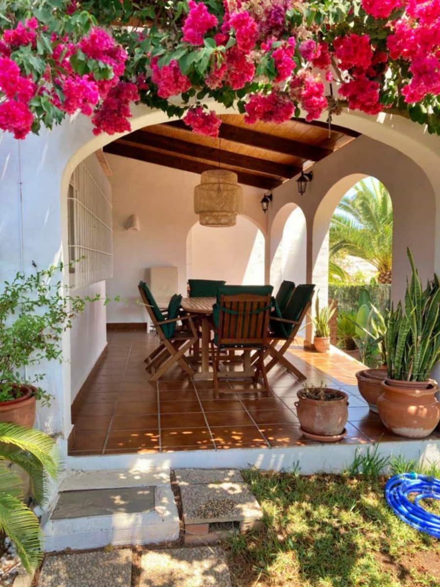 4 makuuhuone Omakotitalo vuokrattavana paikassa Moraira - 1 250 € (Ref: 9438446)