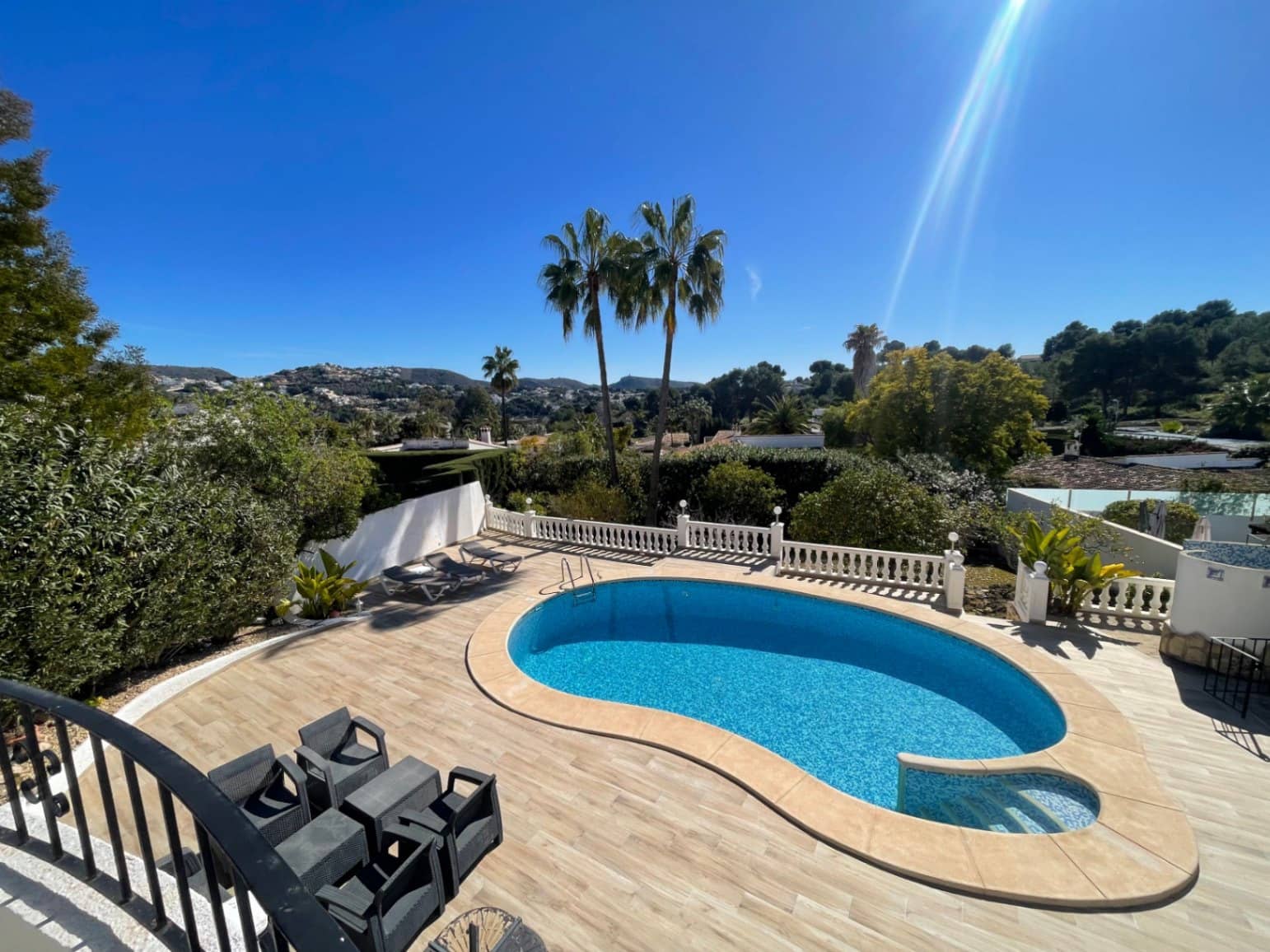 2 sypialnia Willa na sprzedaż w Moraira z basenem garażem - 575 000 € (Ref: 9469969)