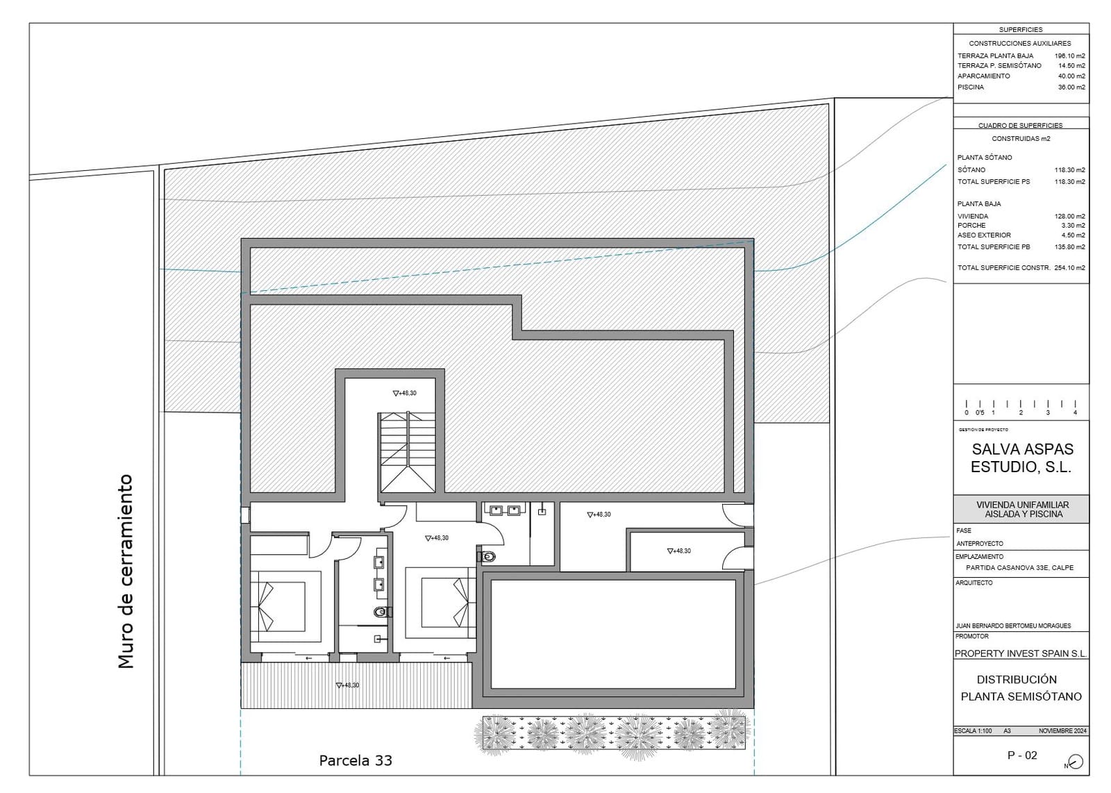 Chalet de 3 habitaciones en Calpe / Calp en venta - 1.290.000 € (Ref: 9538728)