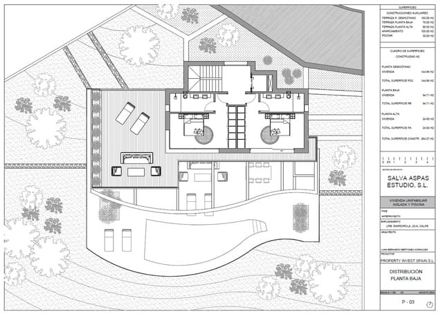 3 makuuhuone Huvila myytävänä paikassa Calpe / Calp - 1 360 000 € (Ref: 9538730)