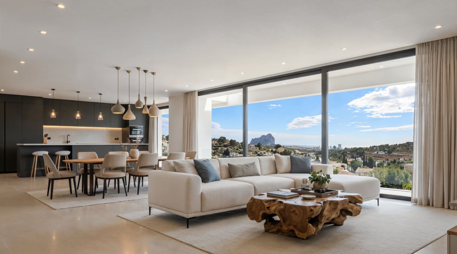 5 chambre Villa/Maison à vendre à Calpe / Calp - 1 890 000 € (Ref: 9538732)