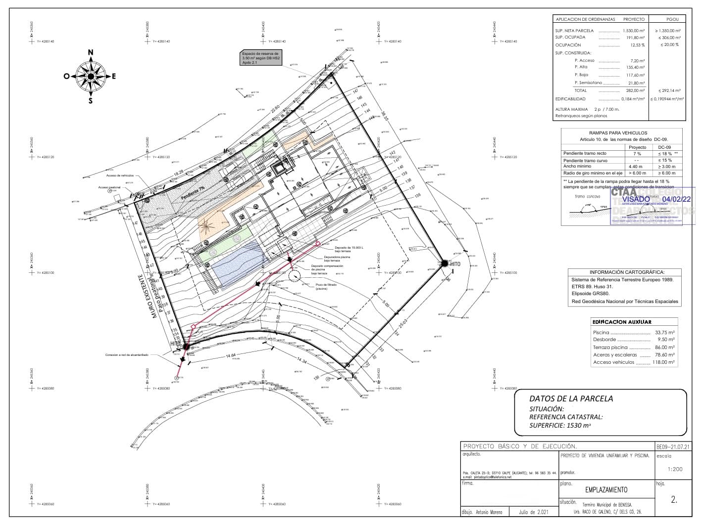 4 sypialnia Willa na sprzedaż w Benissa z basenem - 2 450 000 € (Ref: 9569805)