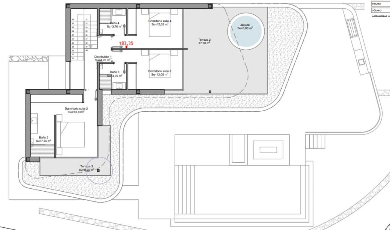 4 soveværelse Villa til salg i Cumbre del Sol med swimmingpool - € 2.150.000 (Ref: 9569868)