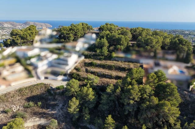 Terrain à Bâtir à vendre à Moraira, Teulada-Moraira - 350 000 € (Ref: 9584889)