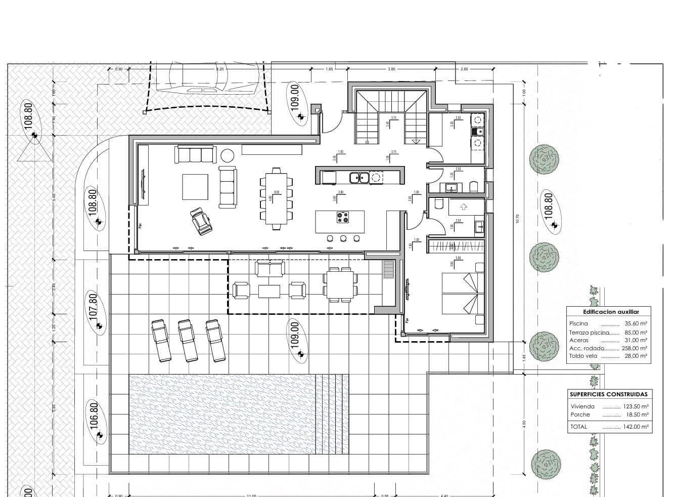 3 makuuhuone Huvila myytävänä paikassa Calpe / Calp mukana uima-altaan - 1 135 000 € (Ref: 9584897)