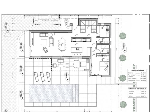 3 makuuhuone Huvila myytävänä paikassa Calpe / Calp mukana uima-altaan - 1 135 000 € (Ref: 9584897)