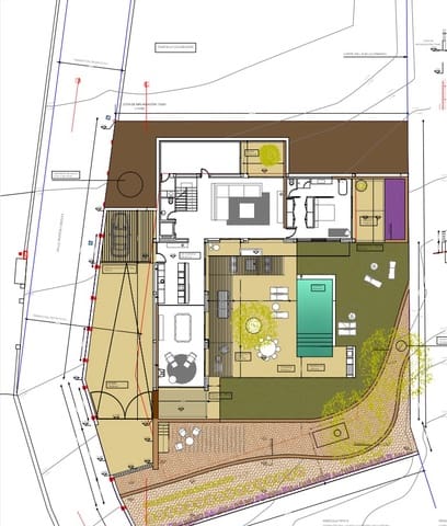 Chalet de 4 habitaciones en Calpe / Calp en venta con piscina - 2.450.000 € (Ref: 9584953)