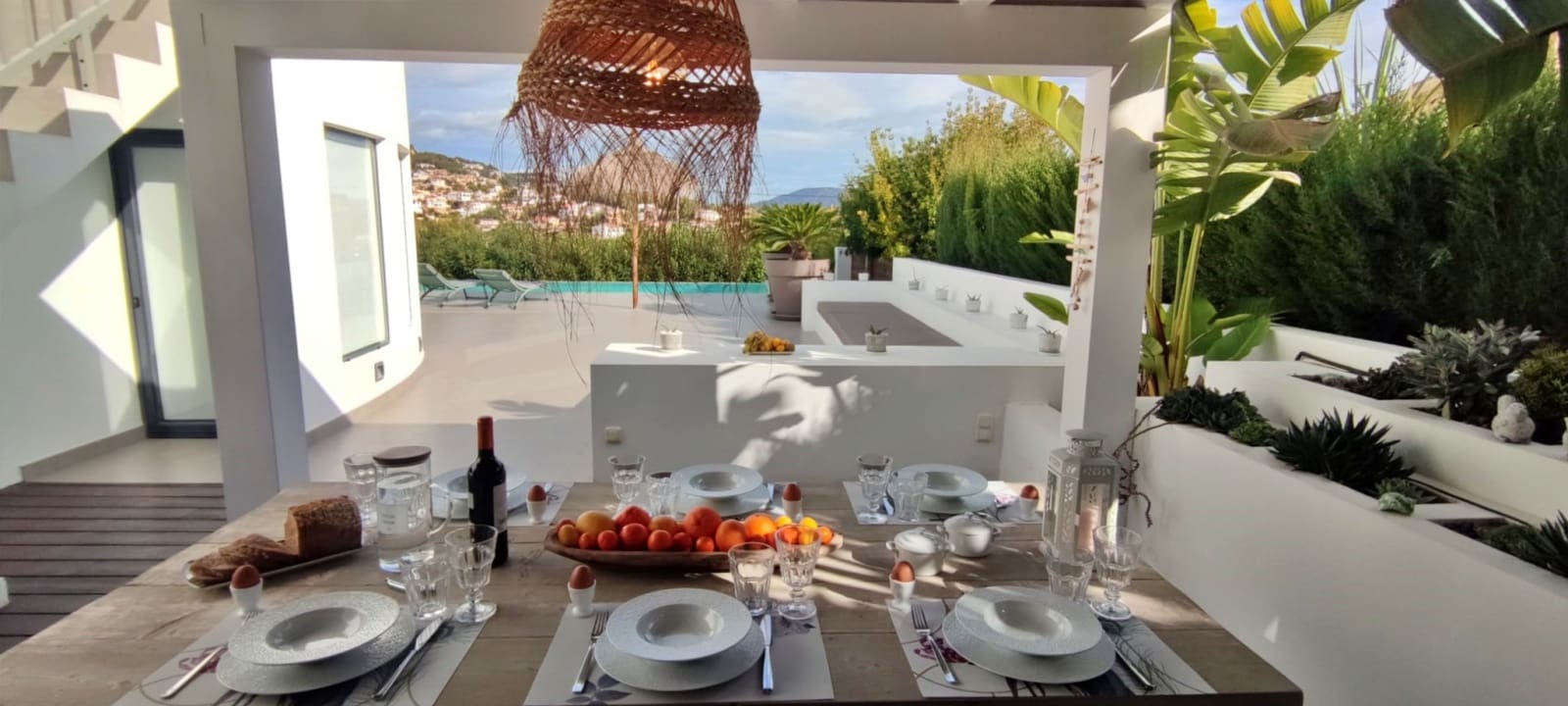 Chalet de 4 habitaciones en Benissa en alquiler con piscina - 5.000 € (Ref: 9606683)