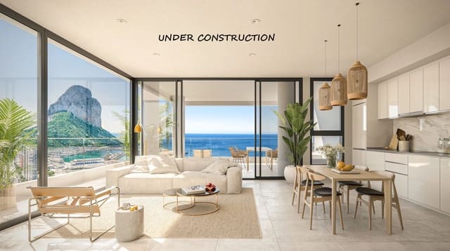 3 makuuhuone Huoneisto myytävänä paikassa Pueblo, Calpe / Calp mukana uima-altaan - 890 000 € (Ref: 9694367)