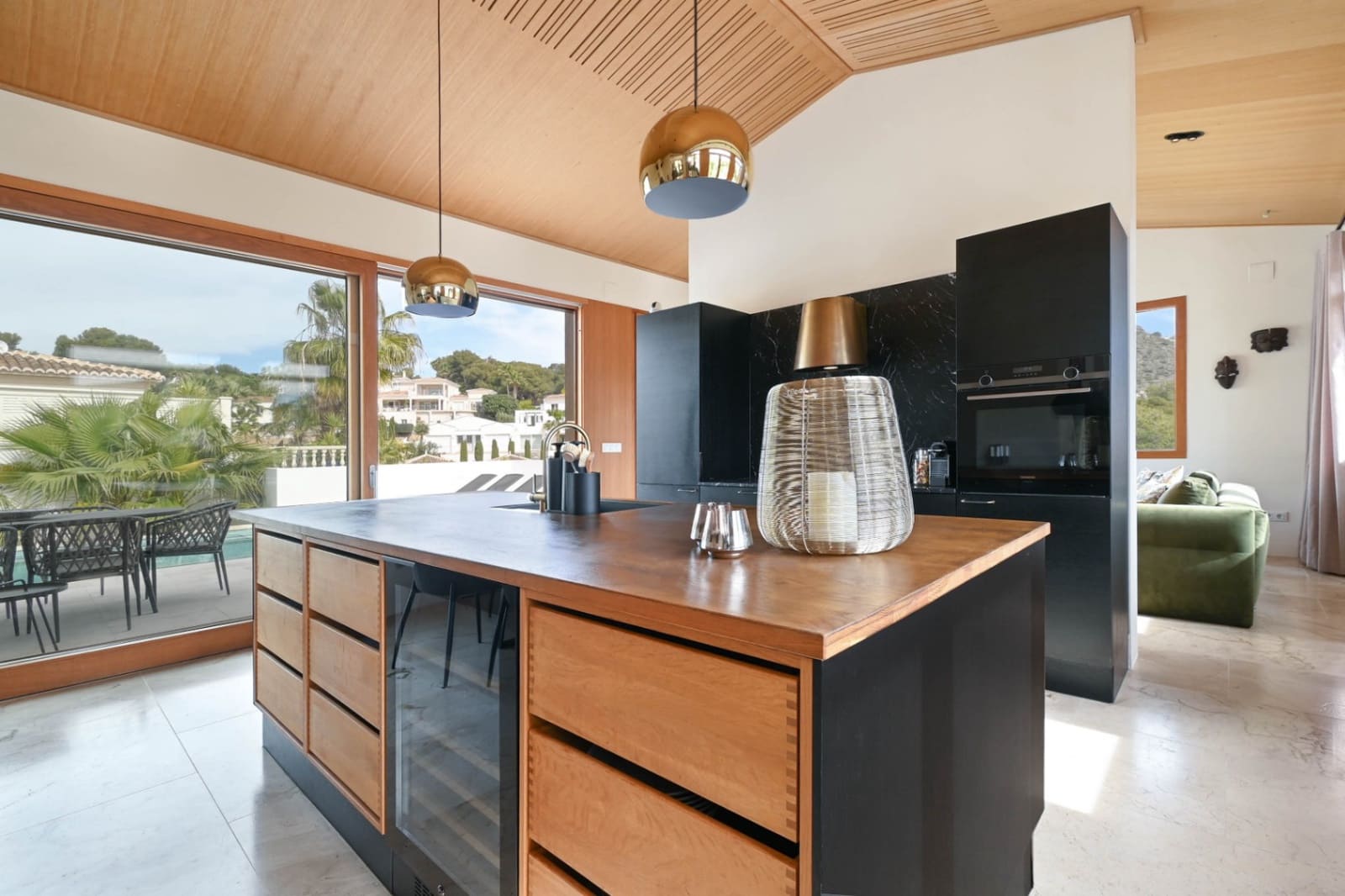 4 makuuhuone Huvila myytävänä paikassa Moraira mukana uima-altaan 
autotalli - 1 999 999 € (Ref: 9707897)