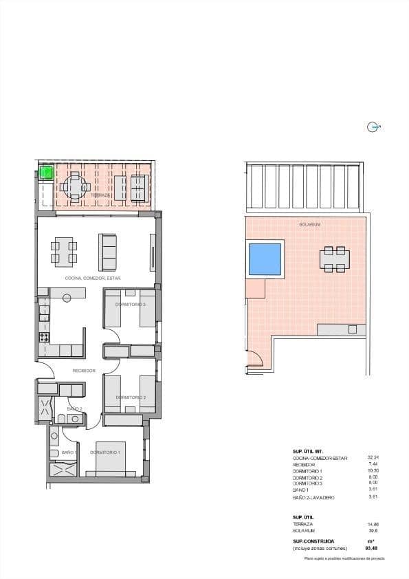 3 slaapkamer Penthouse te koop in El Raso - € 344.900 (Ref: 9757941)