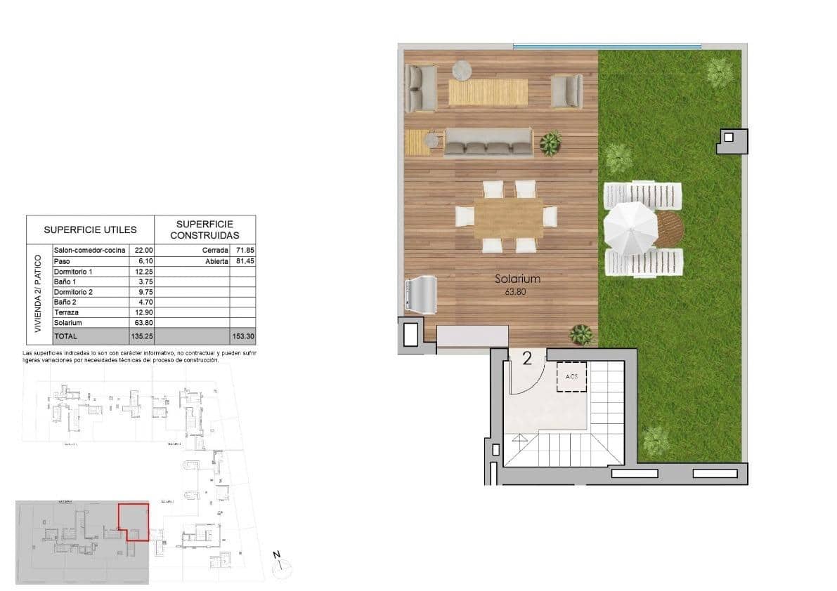 2 soverom Penthouse til salgs i Santa Pola - € 298 000 (Ref: 9757946)