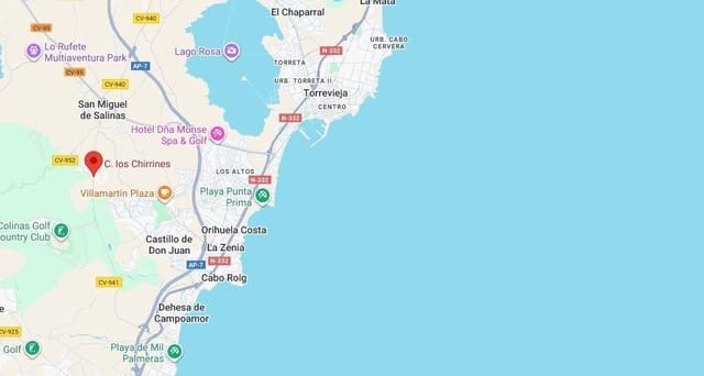 2 soveværelse Bungalow til salg i San Miguel de Salinas - € 375.000 (Ref: 9757968)