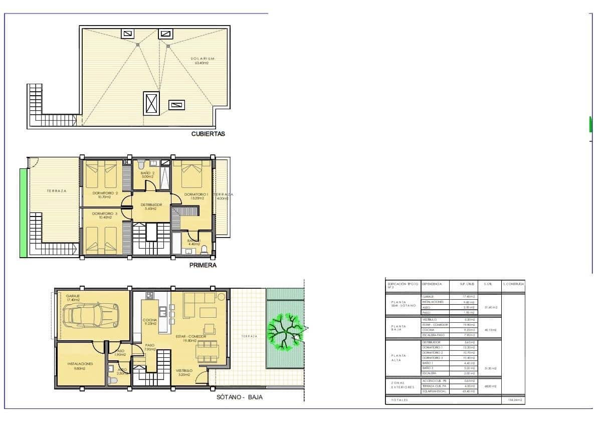 3 soverom Bungalow til salgs i Monforte del Cid - € 350 000 (Ref: 9757972)