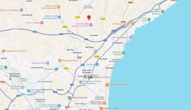 2 bedroom Penthouse for sale in Muchamiel / Mutxamel - € 399,000 (Ref: 9757976)