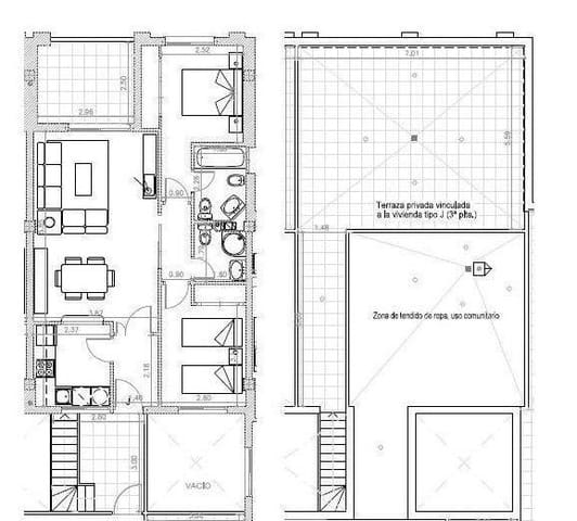 2 soverom Penthouse til salgs i Lomas de Cabo Roig - Los Dolses, Orihuela - € 205 500 (Ref: 9757980)