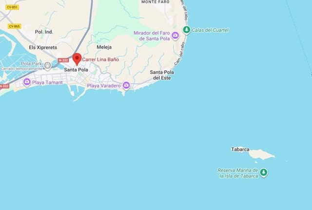 3 makuuhuone Ranta-asunto myytävänä paikassa Santa Pola - 320 000 € (Ref: 9758003)