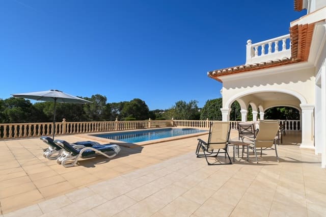 3 soveværelse Villa til salg i Moraira, Teulada-Moraira med swimmingpool garage - € 1.195.000 (Ref: 9789535)