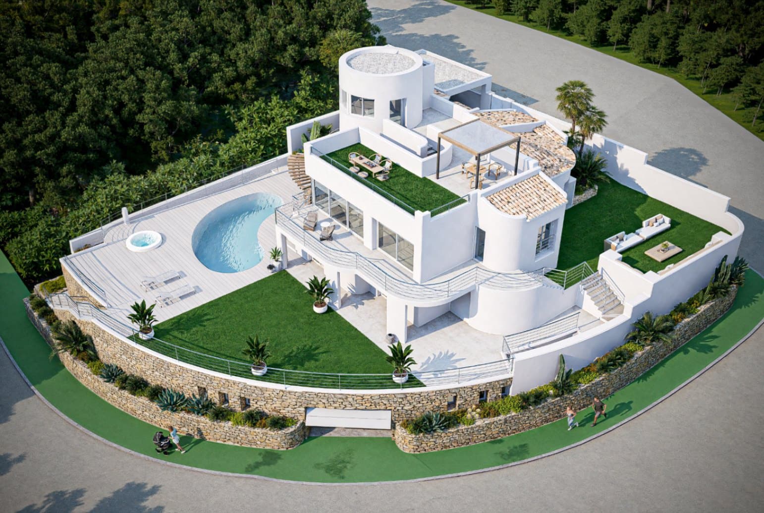 4 sovrum Villa till salu i Altea med pool garage - 2 190 000 € (Ref: 9819141)