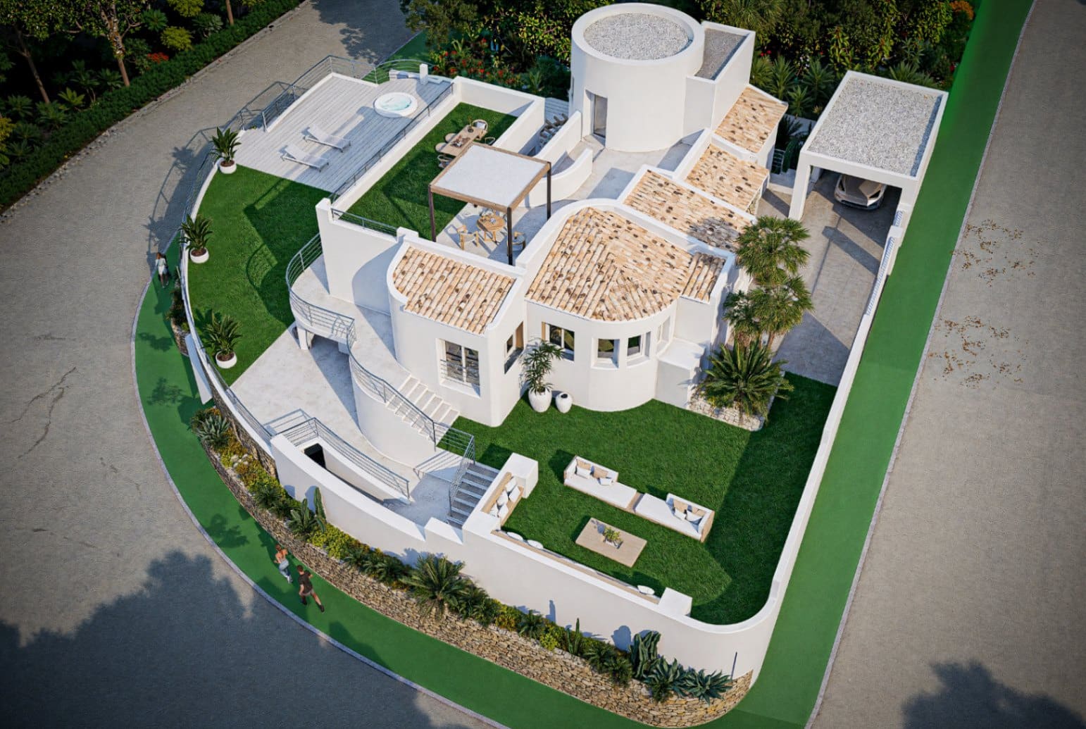 4 sovrum Villa till salu i Altea med pool garage - 2 190 000 € (Ref: 9819141)