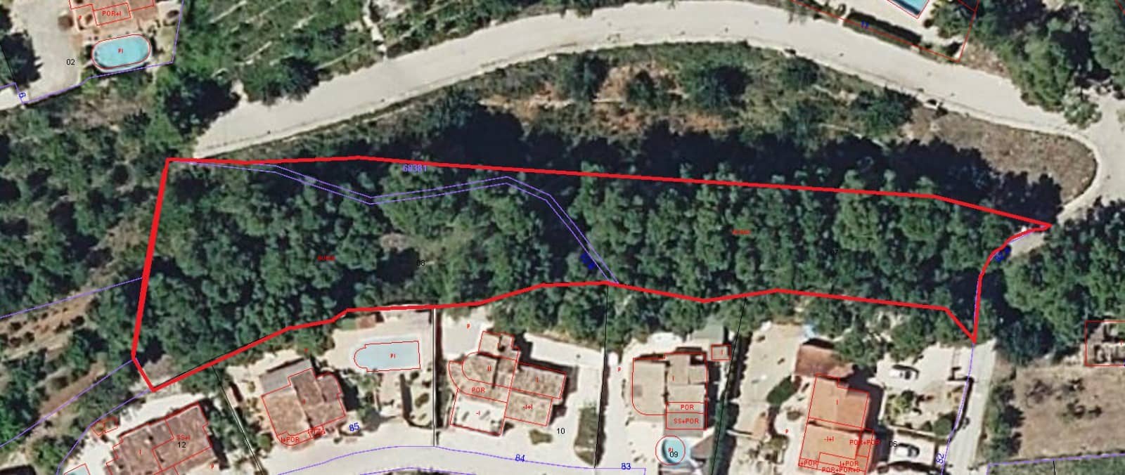 Działka budowlana na sprzedaż w Alcalali / Alcanali - 300 000 € (Ref: 9819143)