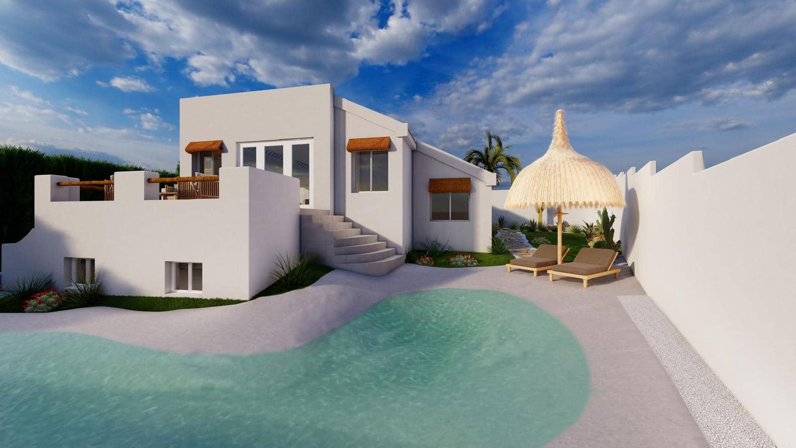 3 soverom Villa til salgs i Benissa med svømmebasseng garasje - € 495 000 (Ref: 9854492)