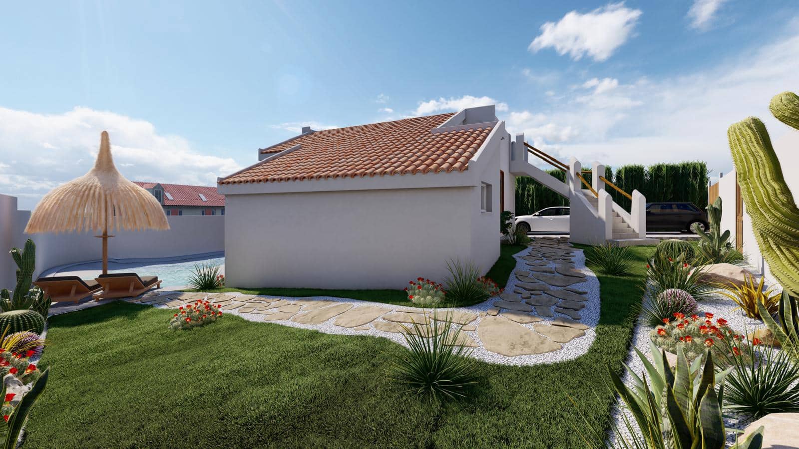 3 soverom Villa til salgs i Benissa med svømmebasseng garasje - € 495 000 (Ref: 9854492)