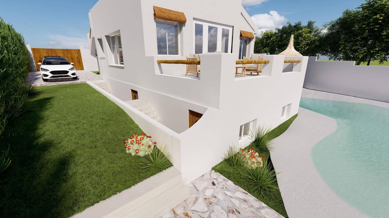 3 soverom Villa til salgs i Benissa med svømmebasseng garasje - € 495 000 (Ref: 9854492)