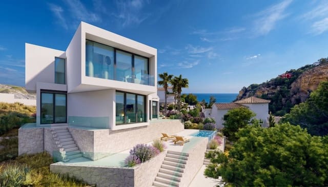 Chalet de 4 habitaciones en Cumbre del Sol, Benitachell / Benitatxell en venta con piscina garaje - 2.290.000 € (Ref: 9976126)