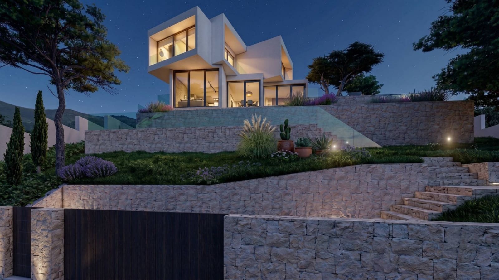 Chalet de 4 habitaciones en Cumbre del Sol en venta con piscina garaje - 2.290.000 € (Ref: 9976126)