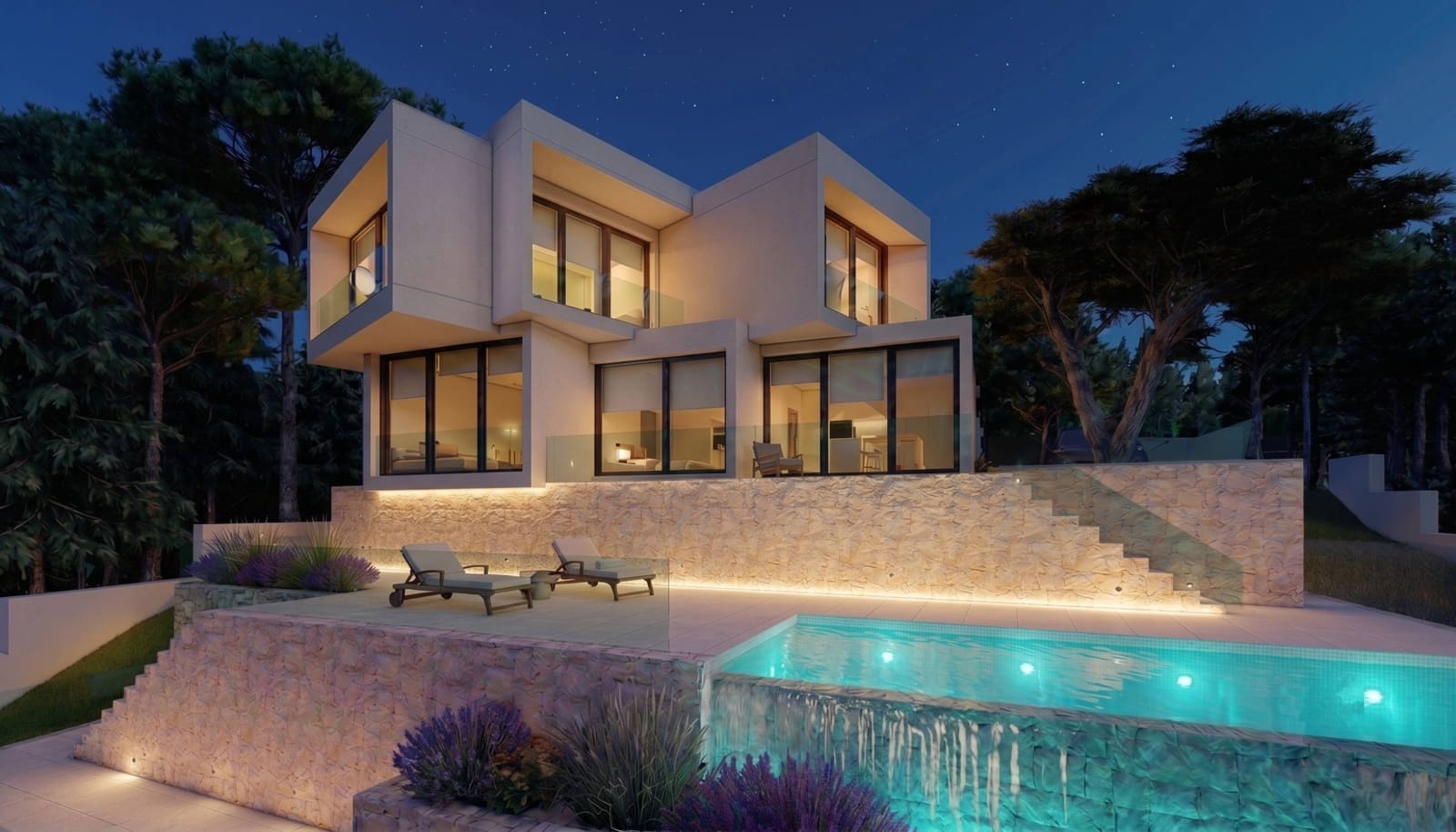 Chalet de 4 habitaciones en Cumbre del Sol en venta con piscina garaje - 2.290.000 € (Ref: 9976126)