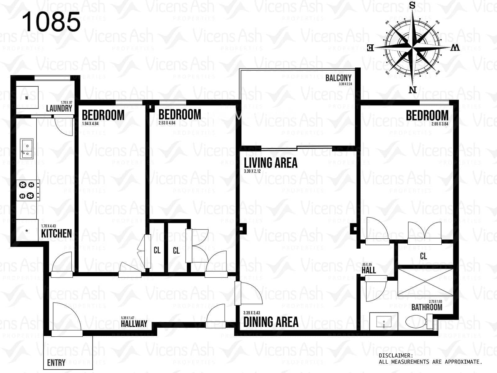 3 soverom Leilighet til salgs i Javea / Xabia med garasje - € 249 000 (Ref: 10009495)