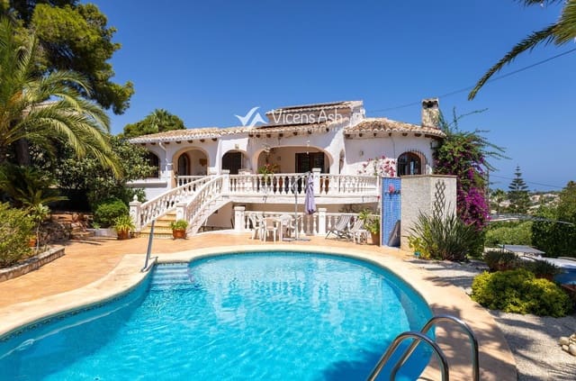 5 sovrum Hus till salu i Cap Martí - El Tossalet - Pinomar, Javea / Xàbia med pool - 790 000 € (Ref: 10014693)